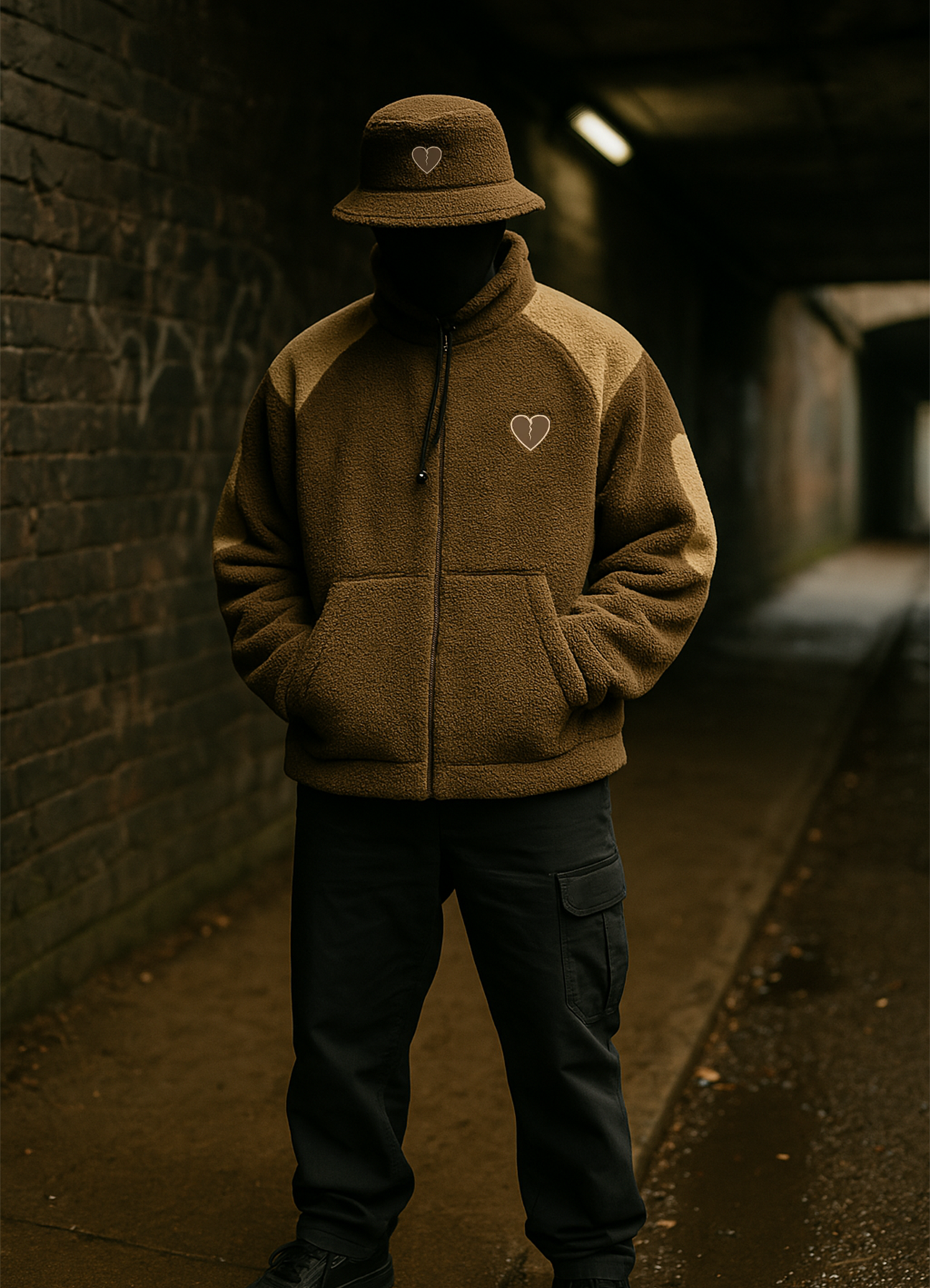 TEDDY JACKET - BROWN