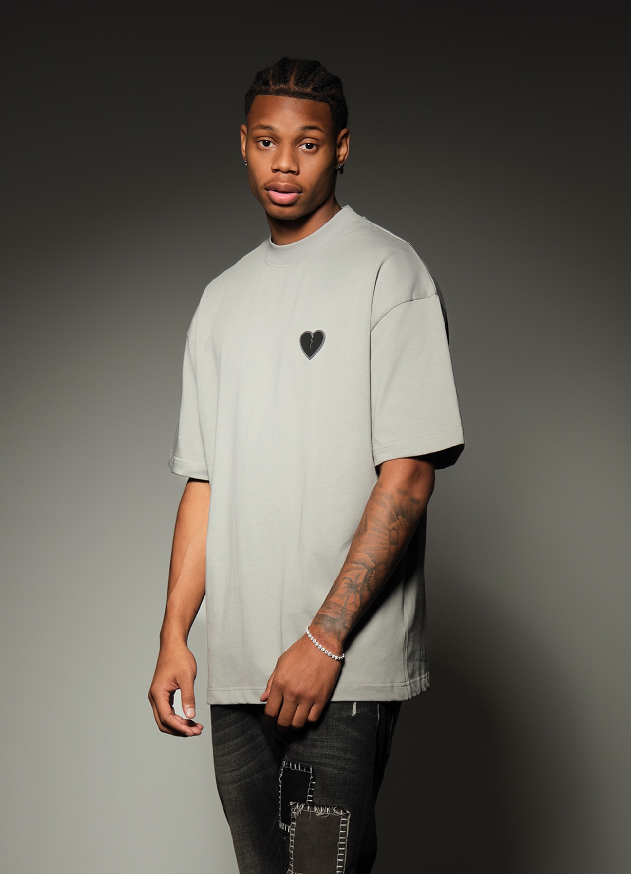 BASIC TEE - OYSTER