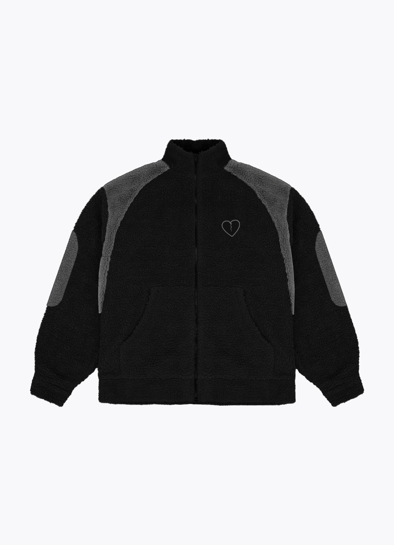 TEDDY JACKET - BLACK