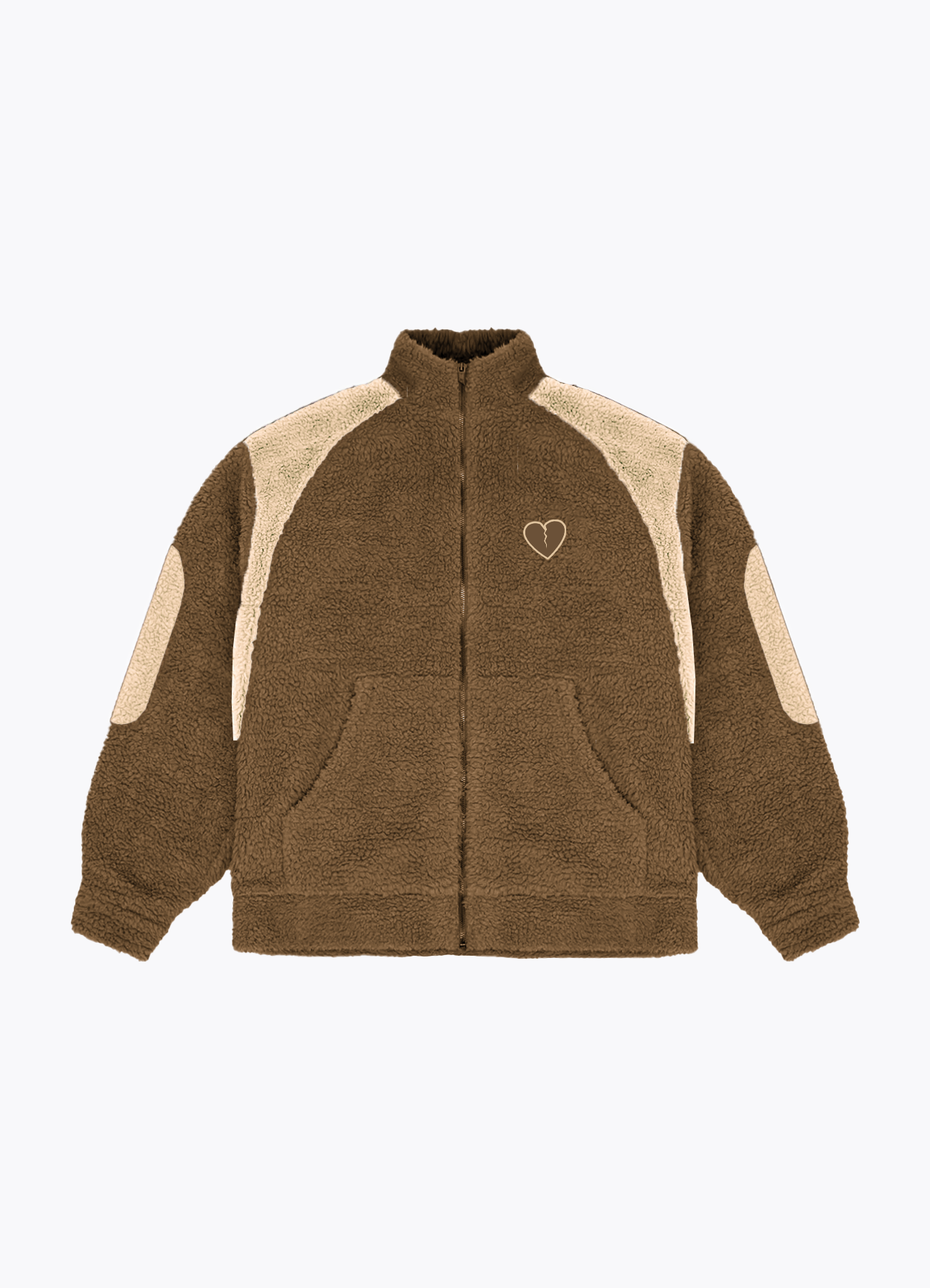 TEDDY JACKET - BROWN