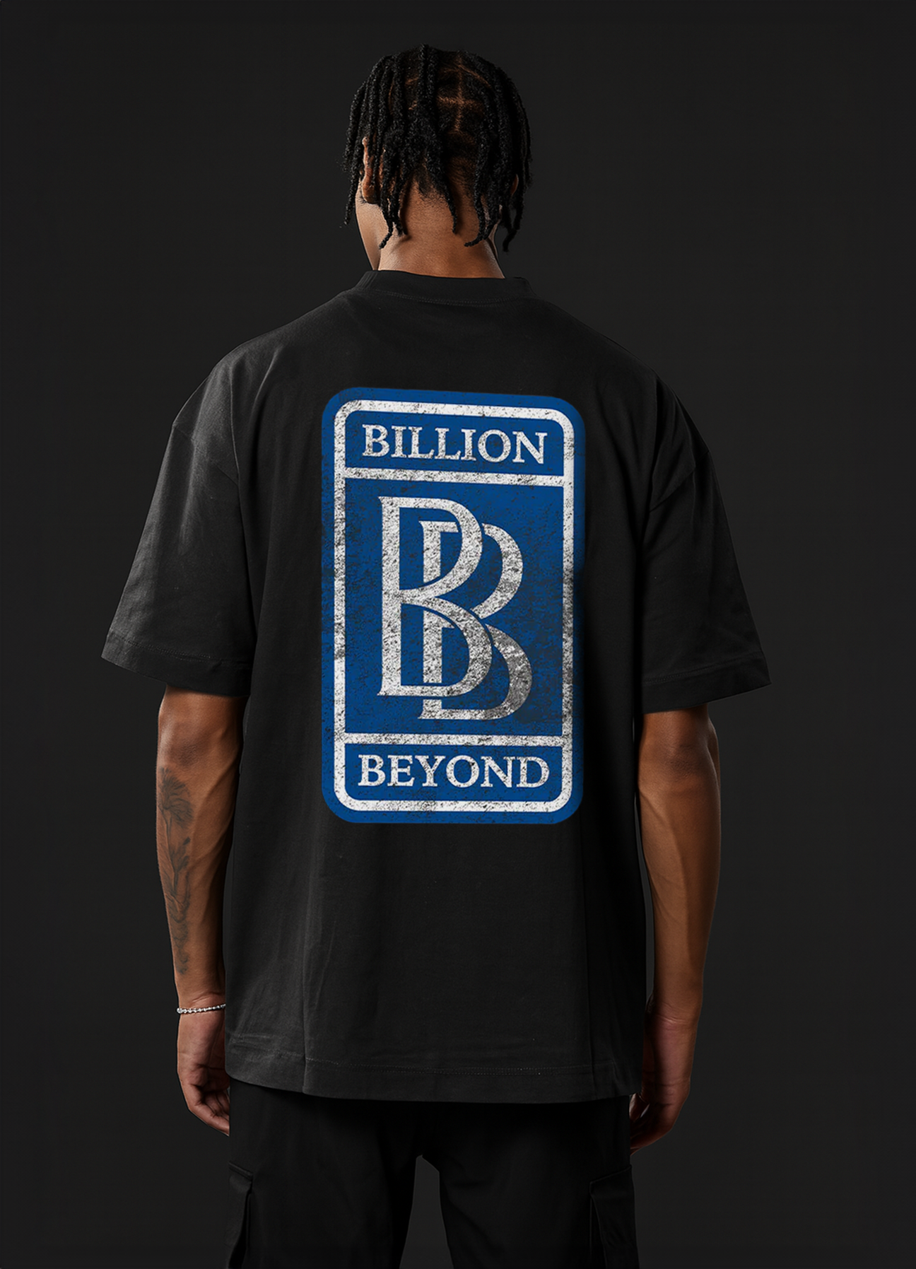 EMBLEM TEE - WASHED BLACK