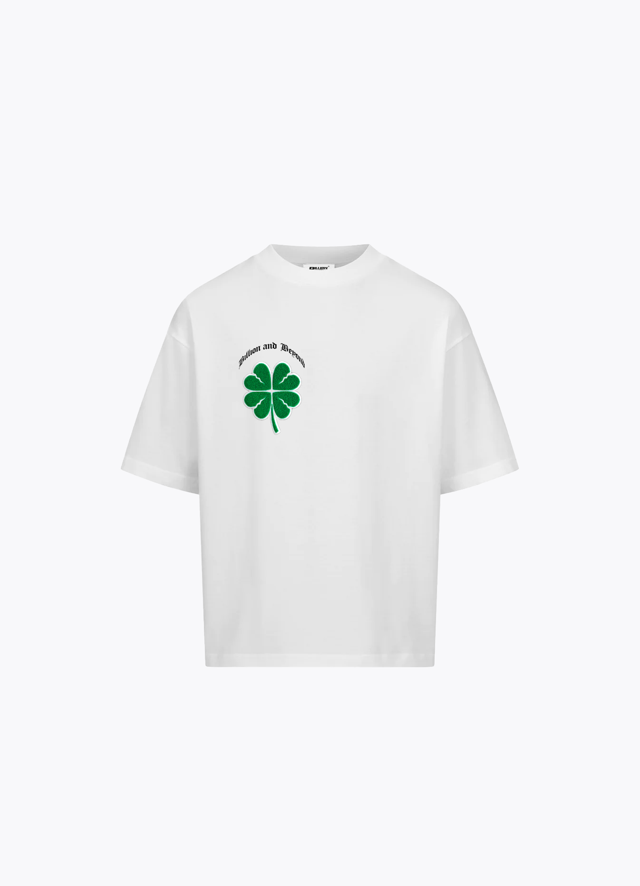 LUCKY CRACK HEART TEE - WHITE 🍀