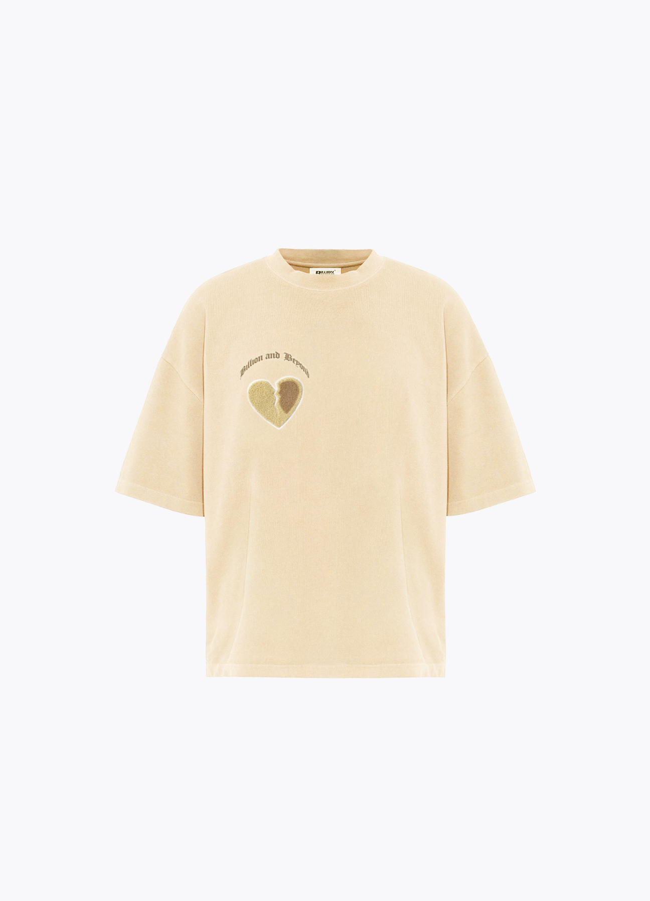 [PRE-ORDER] CRACK HEART TEE - BEIGE