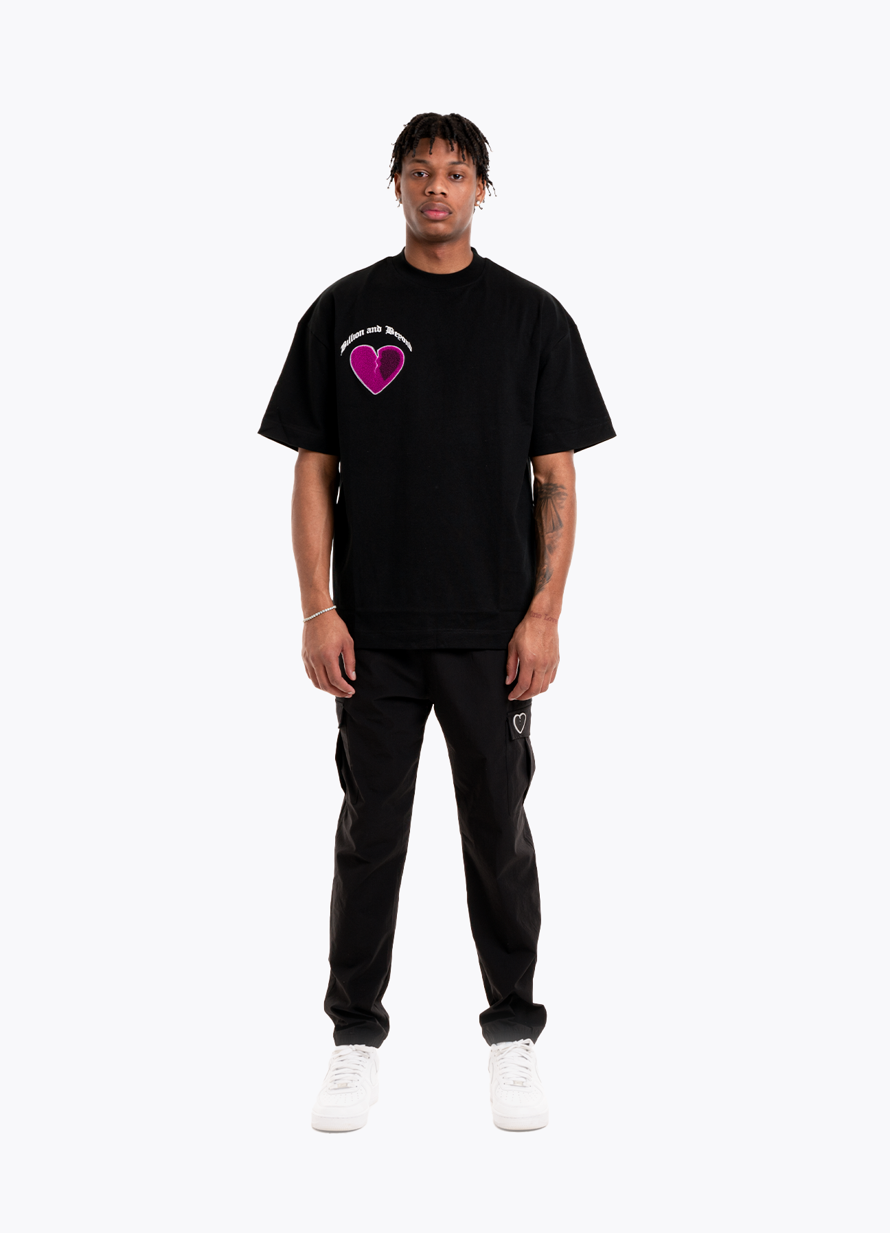 [PRE-ORDER] CRACK HEART TEE - PURPLE